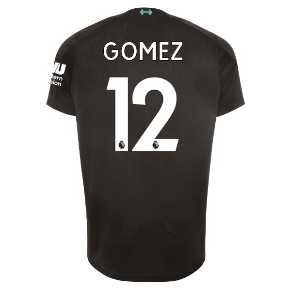 Camiseta Liverpool NO.12 Gomez Tercera equipo 2019-20 Negro